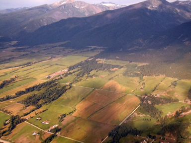 Bitterroot Mountains and Valley, Looking S.W.
